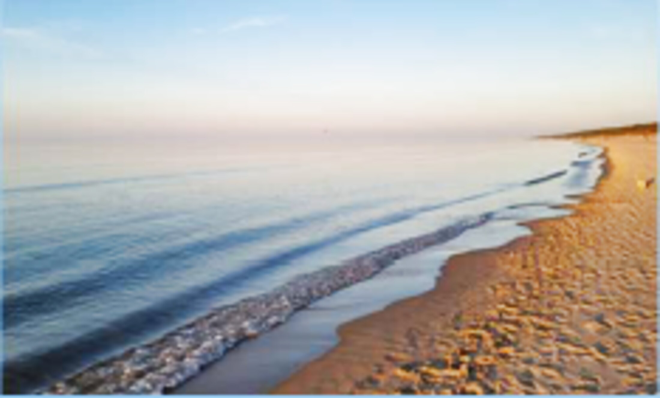 See und Ostseeküste nahe Zastań